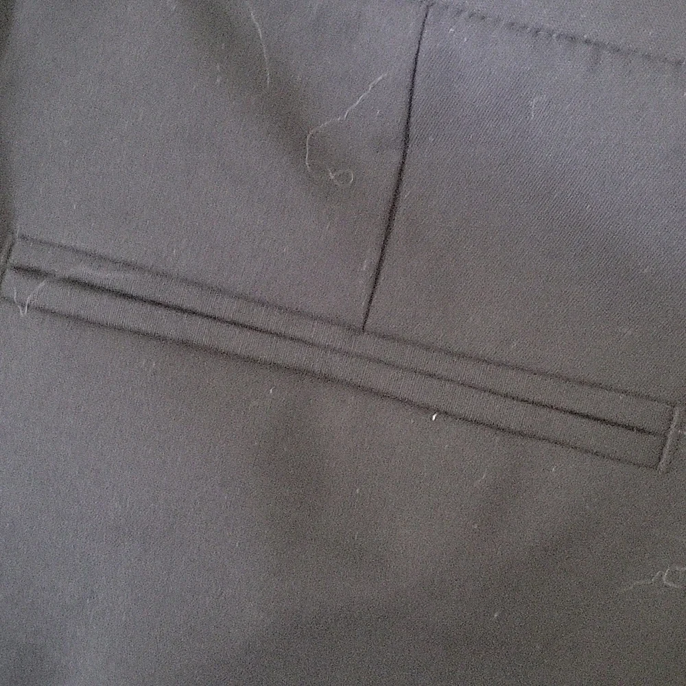 Lafayette 148 New York Black Stretch Wool Trousers Size 6 - Picture 5 of 7